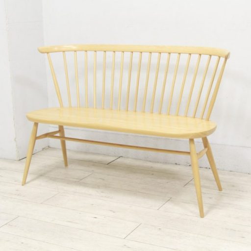 ERCOL アーコール ベンチ LOVE SEAT ラブシート アッシュ材