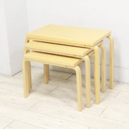 artek アルテック ネストテーブル 88 Nesting Table 88 ネストテーブル バーチ材 アルヴァ・アアルト